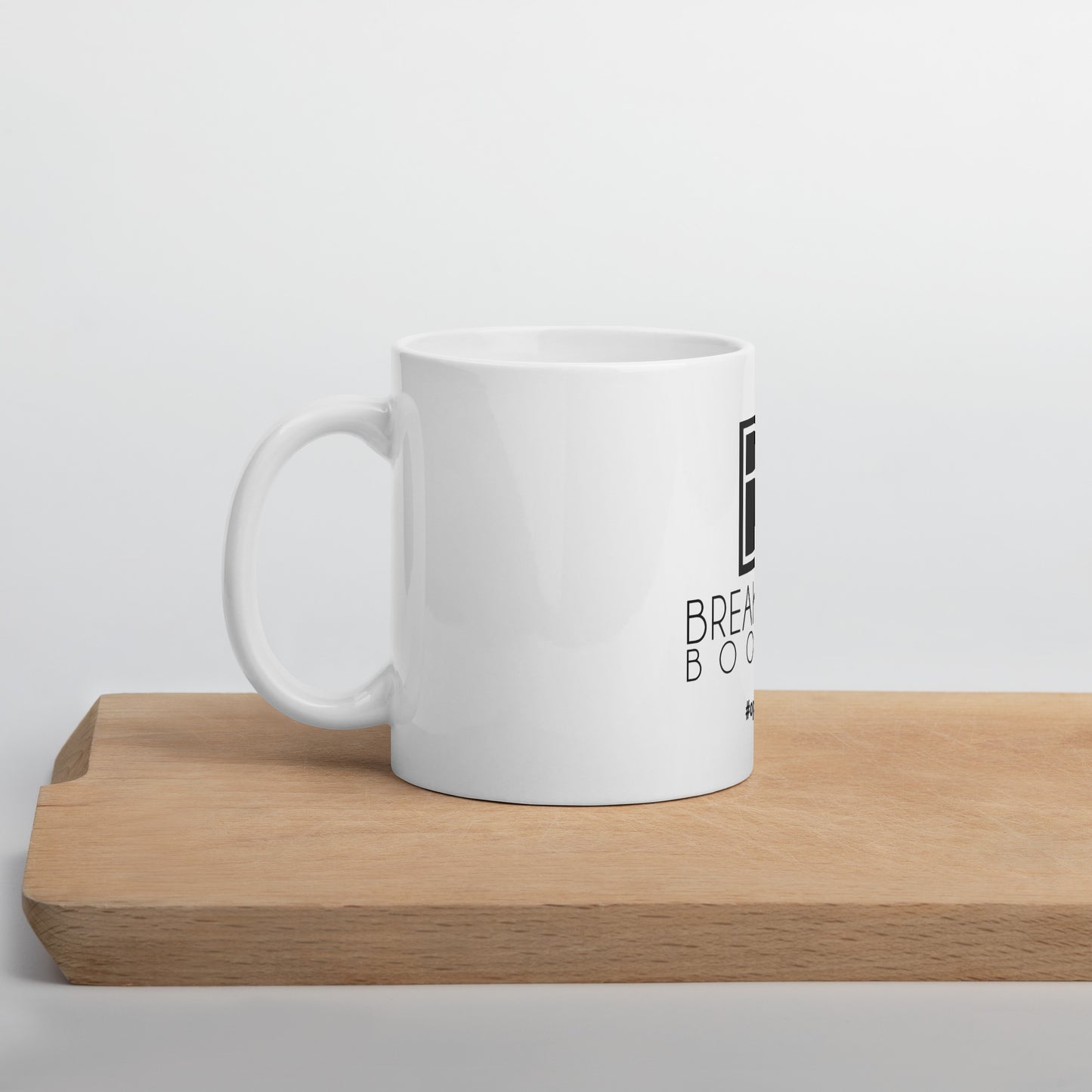 BP White Coffee Mug